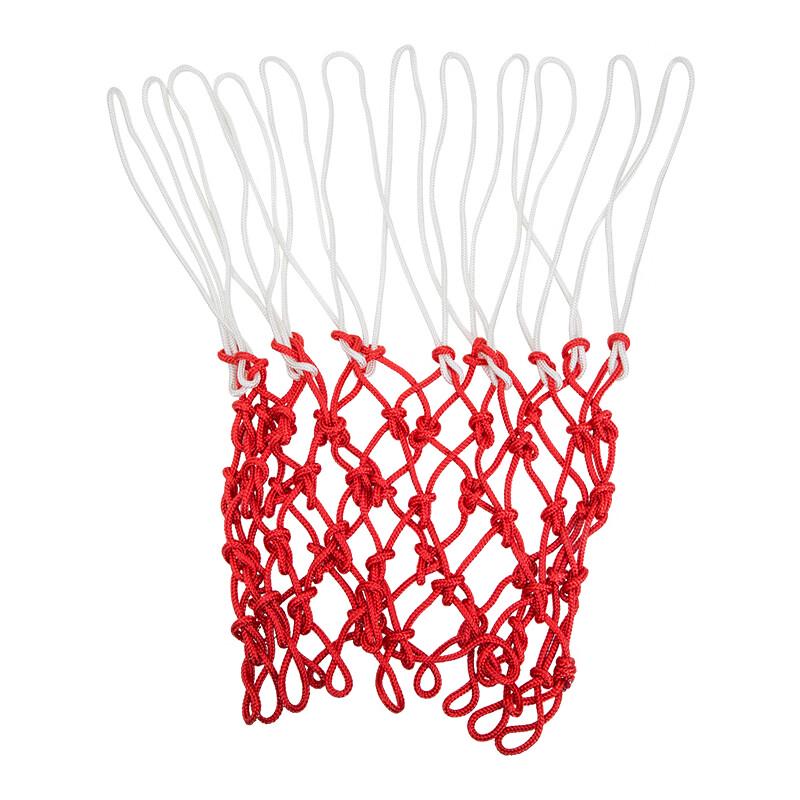 Deli Angnett White+Red Basketball Net (2-Pack)