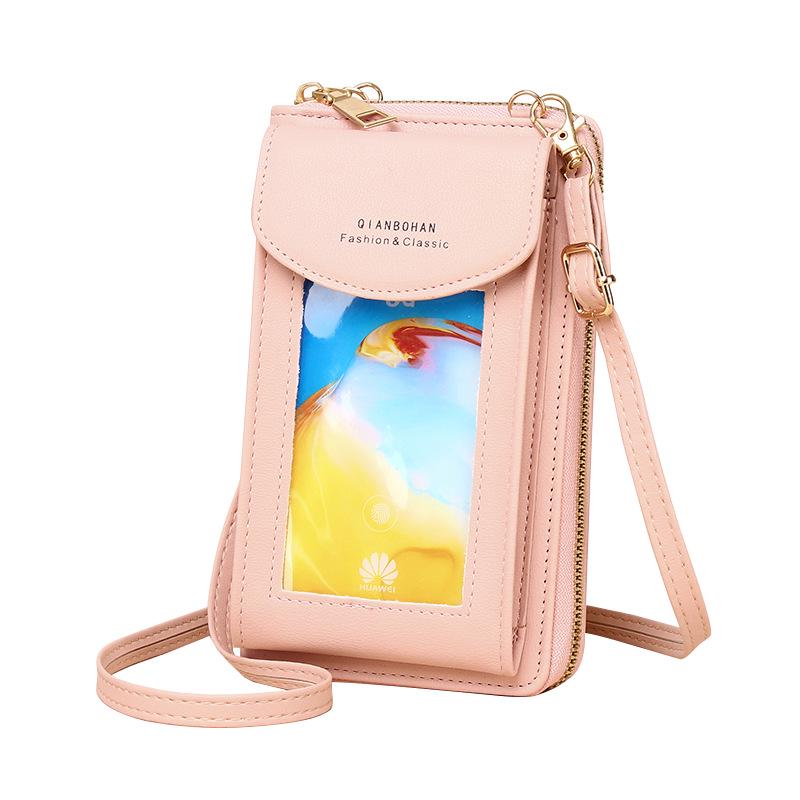 Women's Crossbody Touchscreen Phone Bag: Multifunctional Wallet & Small Shoulder Pouch