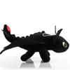 2 Pieces / Set Toothless Night Fury Plush Toy with Plush for Children 35 Cm