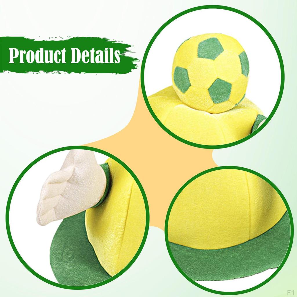 Football Hat Novelty Costume Accessory Headgear for Thanksgiving Party Event