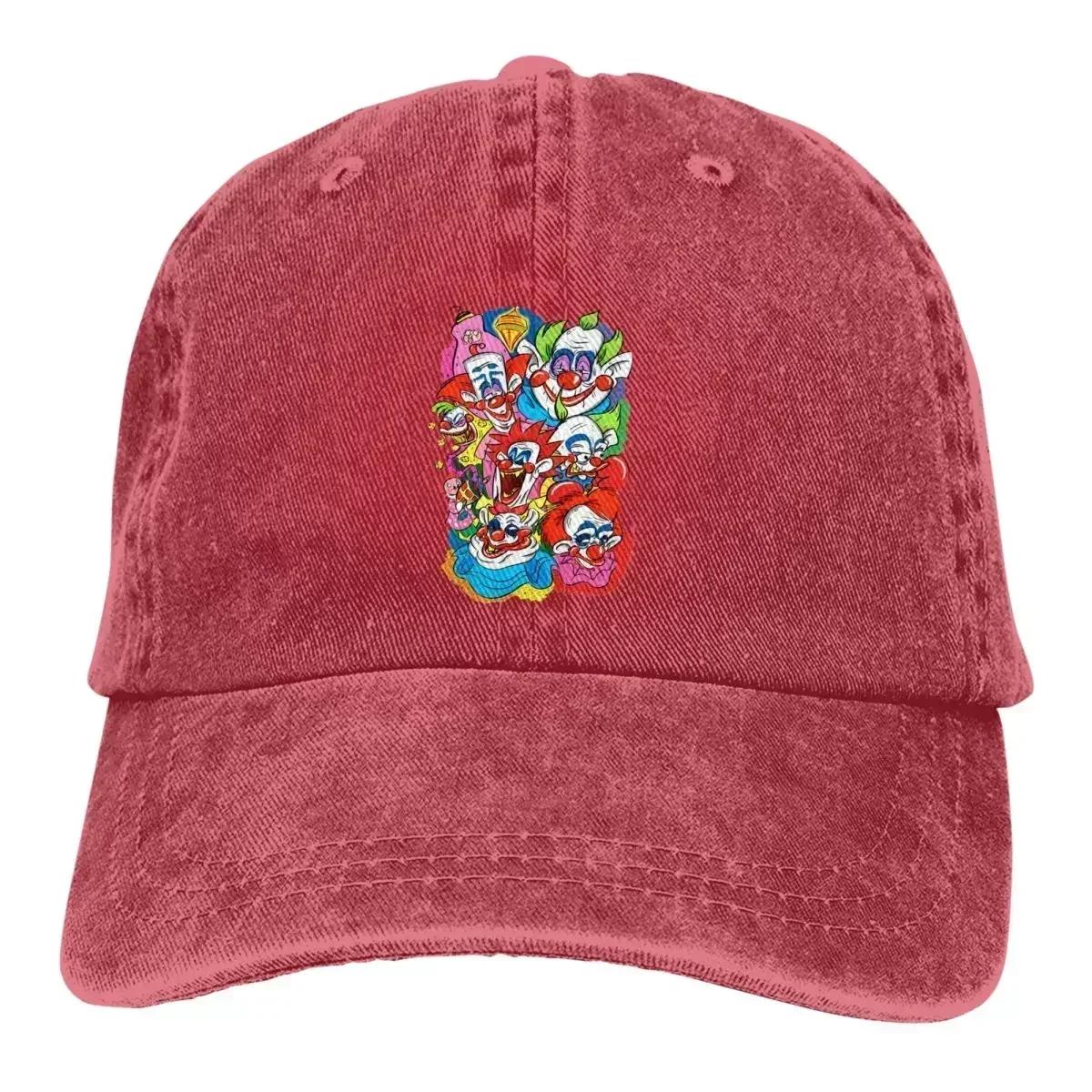 Humor Baseball Caps Peaked Cap Killer Klowns From Outer Space Film Sun Shade Hats for Men One Size