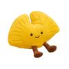 Maple Ginkgo Leaf Plush Toy For Girls Cute Leaf Shaped Stuffed Animal Gift For Decor