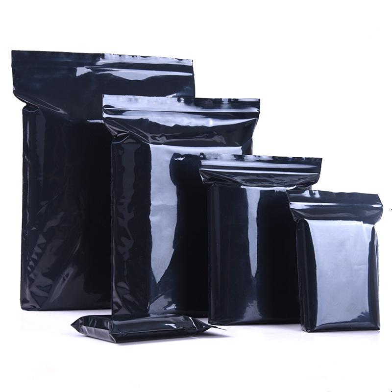Opaque Black Self-Sealing Privacy Bag