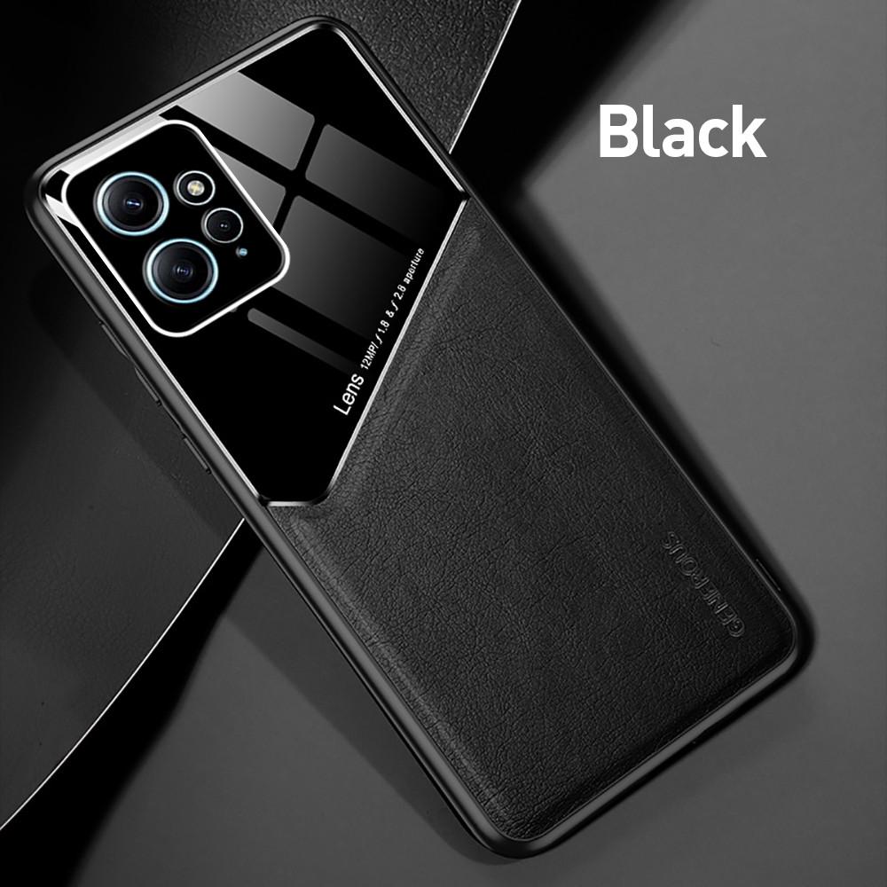 

Защитный кожаный чехол для камеры Xiaomi Redmi12 12C 10C 10 9 9A 9T 8A Note 12 11 10 8 9 Pro 12T 13T Poco X5 X4 M4 Pro, силиконовый бампер, магнитный чехол для автомобиля Redmi 12 4G чёрный