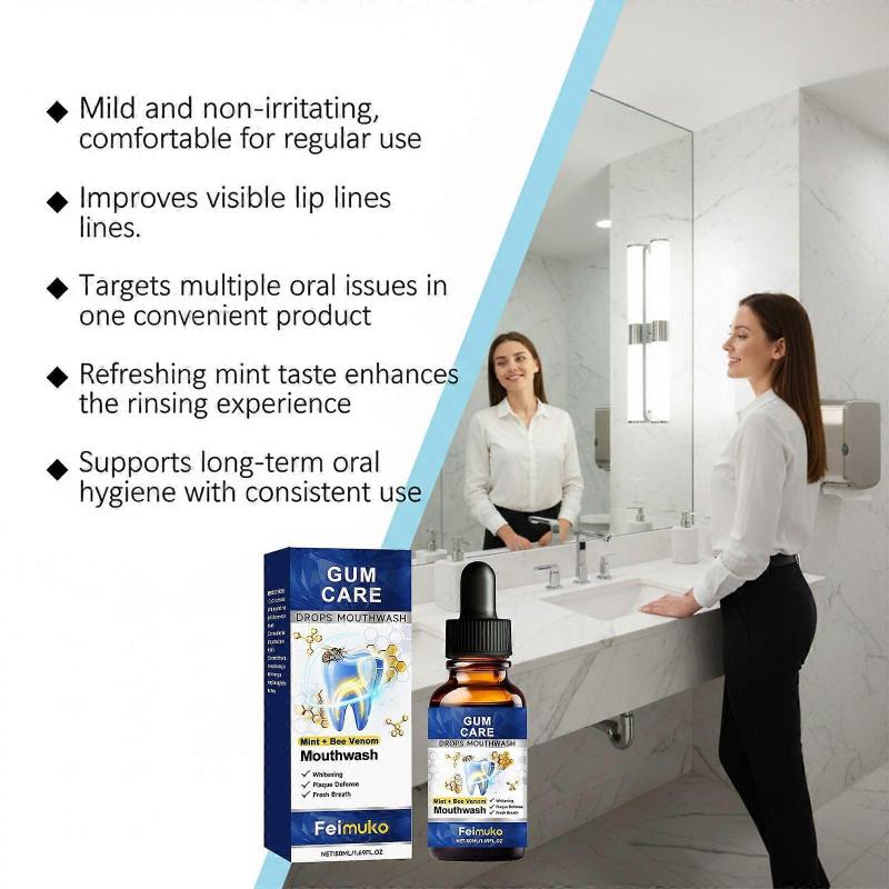 For Concentrated Mouthwash Bee Venom Mint Mouthwash Drops Fluoridefree Mint Mouthwash With Natural Ess