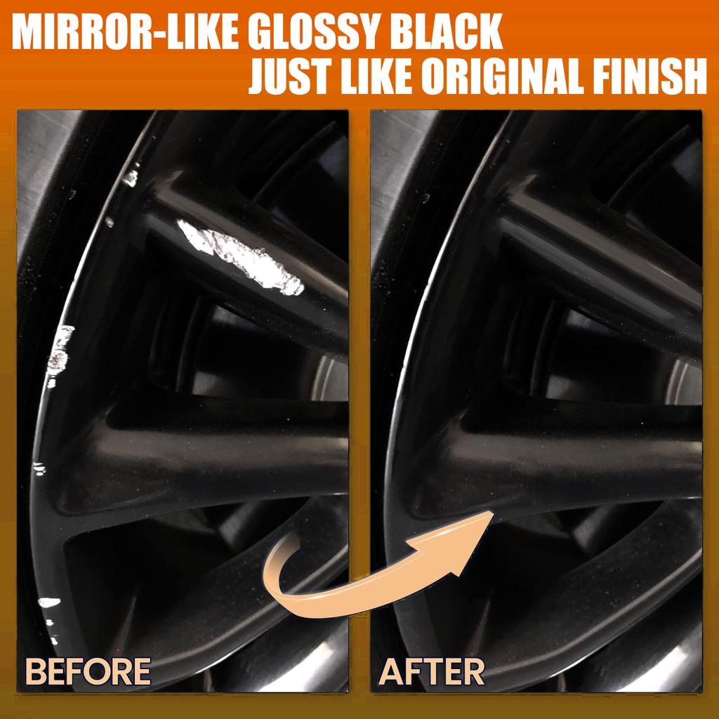 Car Wheel Hub Scratch Refurbishment Paste, Tire Rim Scratch Paint Repair Paste - Aluminum and Steel Rings Dent Restore Care