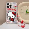 3D Bowknot Hello Kitty Phone Case For Iphone 17 16 Pro Max 17 Air 16e 15 14 13 12 11 Pro Max15 14 Plus X XS Max XR Cover Hard