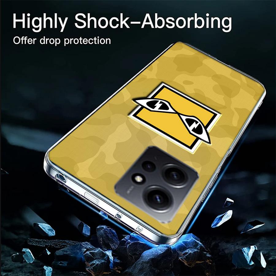 Game Rainbow S-Six S-Siege Phone Case For Redmi 12 13C 12C 15C 9 10 10C Note 13 Pro Plus 14 15 Pro 9T 9C 9A TPU Soft Cover Clear