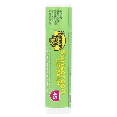 Saules aizsarglūpu balzams, Alveja, E vitamīns, SPF45, 4,25 g(0.15Oz)