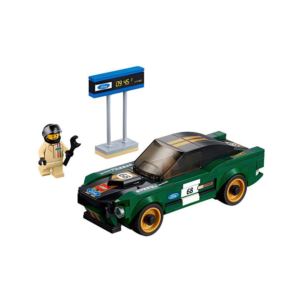 LEGO SpeedSuper Racing Collection Ford 1968 Ford Mustang Building Blocks 183pcs 75884