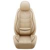 New Luxury 1PC Full Set Cover Car Seat Covers Universal PU Leather Seat Cushion Non-slip Protector Mat Luxury Car Seat Cover(Only Seat Cover)