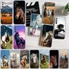 MH57 Fine Horse Phone Case for Motorola Edge 20 30 S30 40 50 Fusion Lite Plus Pro Neo Ultra One Power Action Macro Hyper Vision Zoom