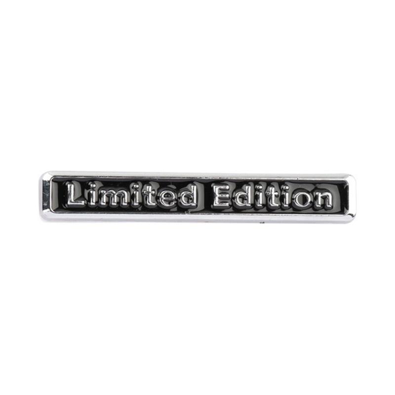 3D Metal Chrome Limited Edition Auto Car Sticker Badge Decal Motorcycle Emblem