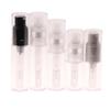 Nachfüllbare Zerstäuberflaschen Reise Transparent Puder Sprühflasche Babypuder Spender Abnehmbar Reisegebrauch Klares Plastik