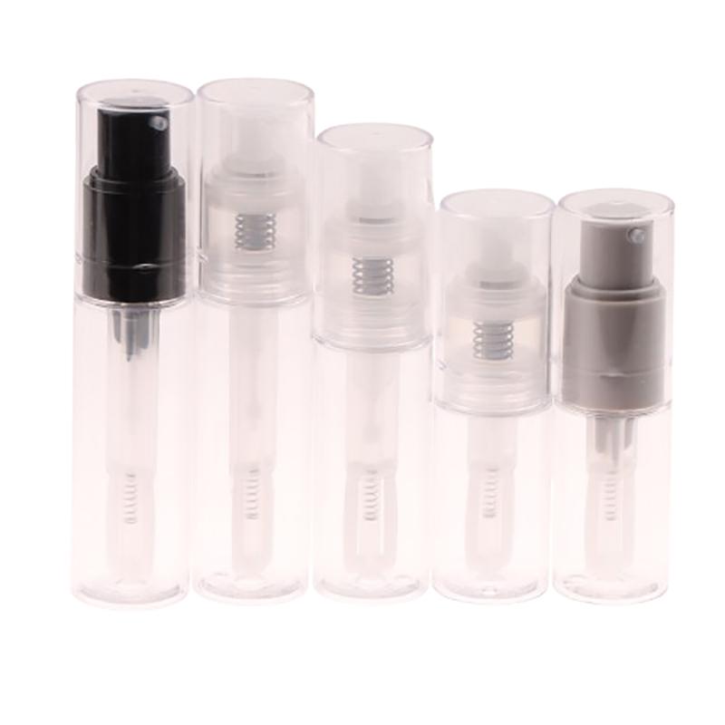 Nachfüllbare Zerstäuberflaschen Reise Transparent Puder Sprühflasche Babypuder Spender Abnehmbar Reisegebrauch Klares Plastik