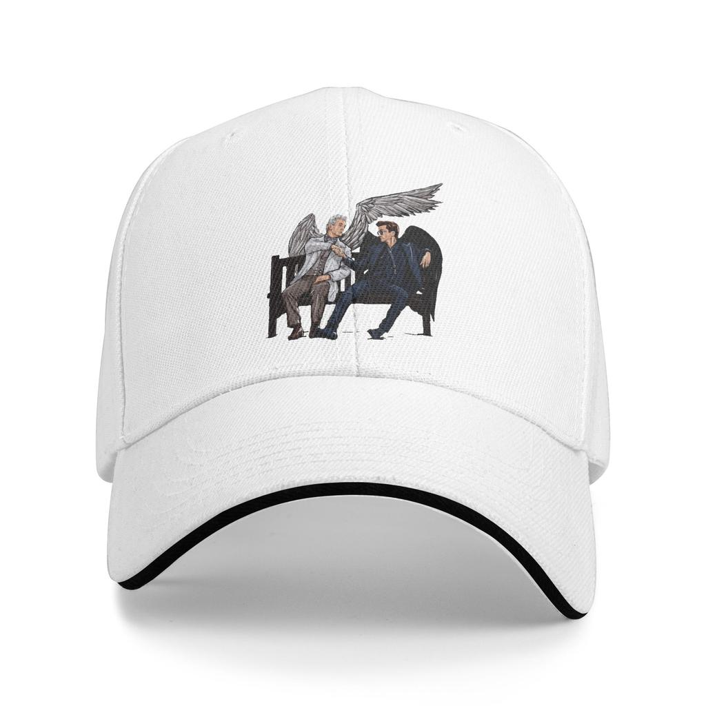 Good OUnisexs Angels Demons Baseball Caps Vintage Sandwich Cap Unisex Women Adjustable Dad Hat Workouts