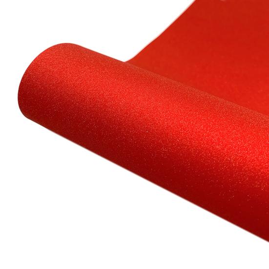 1 Roll Thermal Transfer Film Glitter Self-Adhesive PVC Exquisite Adhesive Vinyl Sheets for DIY