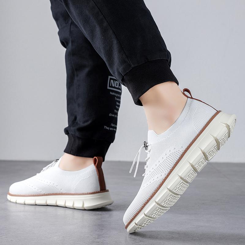 Men's Running Shoes Breathable Man Sports Sneakers Lace Up Comfort Casual Walking Shoes Athletic Training Footwear