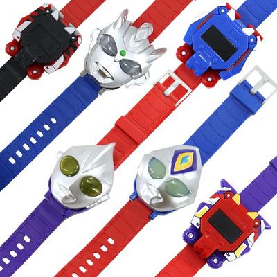Dětské hodinky Anime Ultraman Děti hodinky Hračka Roztomilé kreslené hodiny Dárky k narozeninám