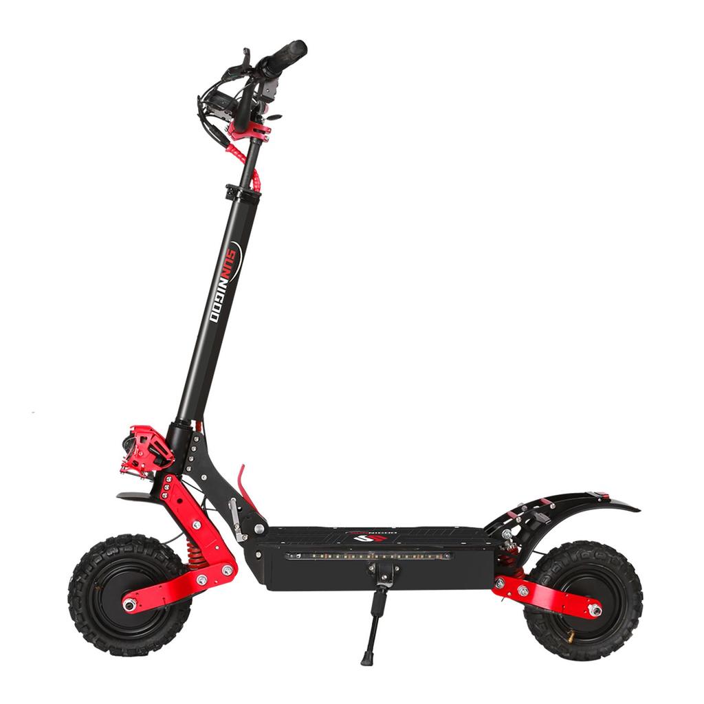 SUNNIGOO X7 Pro Dual Motor Electric Scooter with 48V 21Ah Battery, 10inch Air Tires