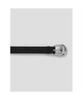 8SECONDS [Real Leather] 20Mm Slim Western Belt Black