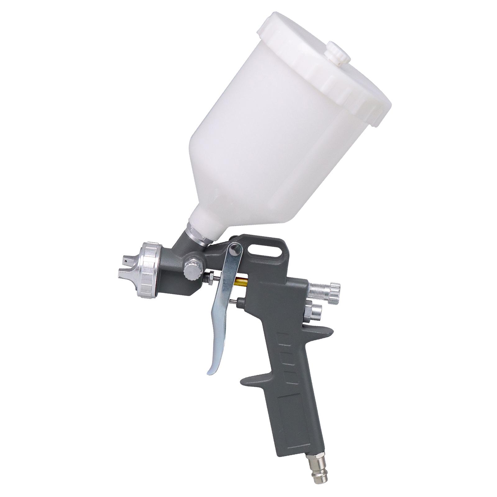

Professional Spray Gun, 1.5mm 600ML Pneumatic Spray Gun Airbrush Sprayer Painting Airbrush Tool