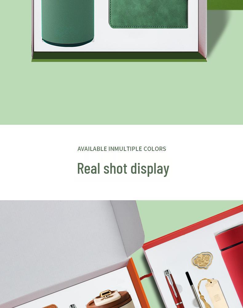 Custom Brass Bookmark Set - Premium Corporate Meeting Gift with Logo