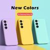 For S23 S22 Ultra Plus Case Liquid Silicone Camera Lens Protector Soft Cover For Samsung Galaxy S23 S22 Ultra Plus S23Plus S23Ultra