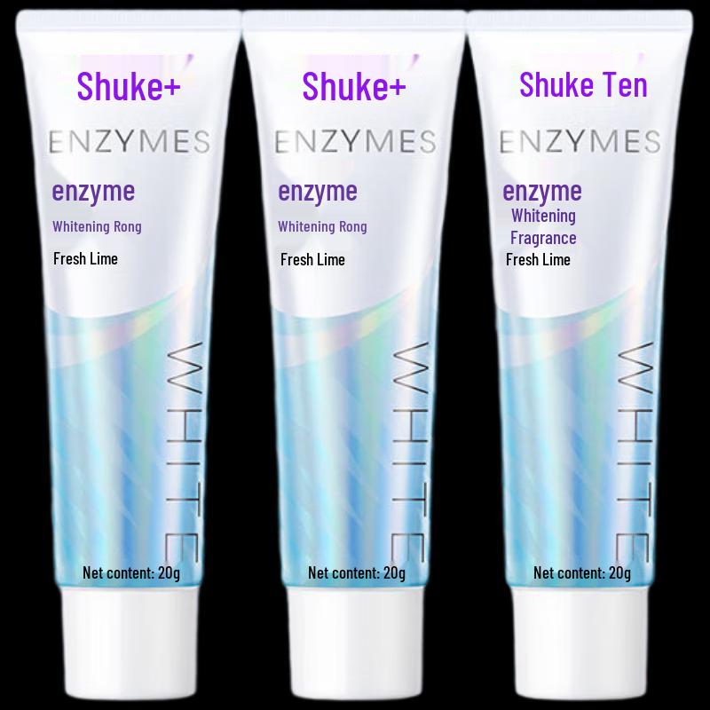 Saky Whitening Enzyme Toothpaste Travel Pack - Fresh Lime