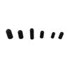 Kit Assortimento Tappi Sottovuoto in Gomma Set 6 Misure Nero per Collettore Carburatore Copertura Sottovuoto Polvere Perdite