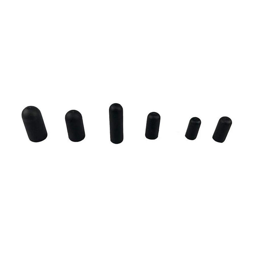 Kit Assortimento Tappi Sottovuoto in Gomma Set 6 Misure Nero per Collettore Carburatore Copertura Sottovuoto Polvere Perdite