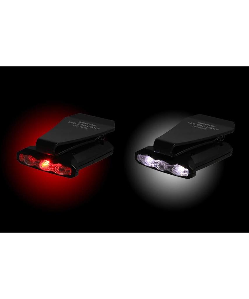 GENTOS LED Cap 20 Powered by a CR2032 Lithium Button Battery HC-332B Light, Lumens, Waterproof,