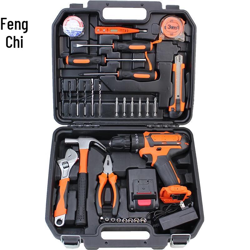 Fengchi Cordless Drill and Hardware Tool Set