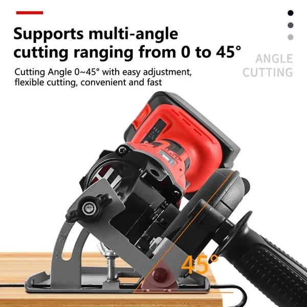 1 Set Angle Grinder Base Practical Depth Adjustable Enlarged Shroud Enlarged Shroud Angle Grinder Support Workshop Use Angle Grinder Stand Holder