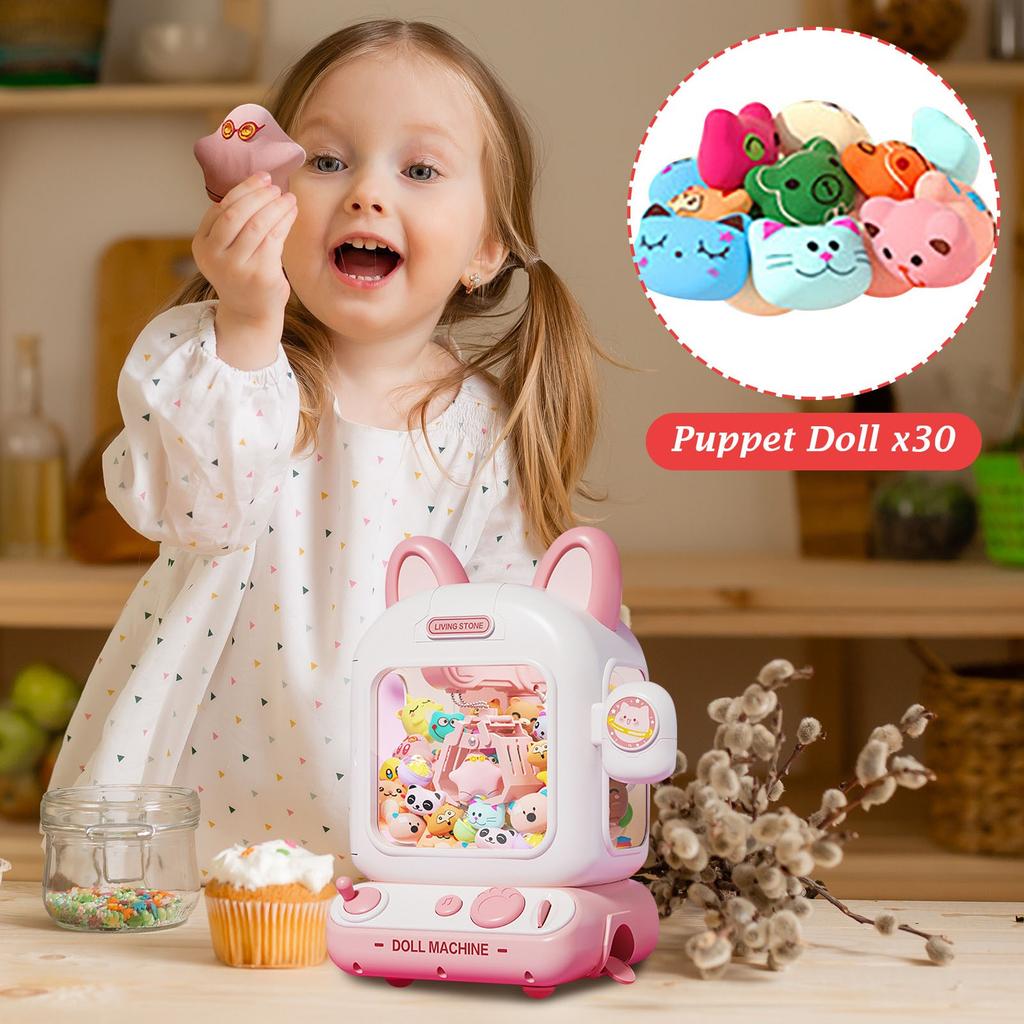 Máquina para crianças, máquina de venda automática, distribuidor de prêmios de brinquedos para meninas e meninos, jogo de fliperama eletrônico para festas de aniversário