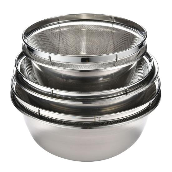 Stainless Steel Drain Basket Fast Drainage Microporous Kitchen Filter Mesh Strainer Basket for Kitchen Dishwasher Safe Multi-Functional Strainer