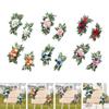 2x Artificial Wedding Arch Flowers Artificial Flowers Swag Set Wedding Welcome