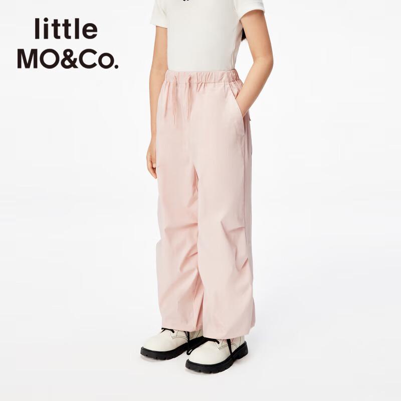 little MO&Co. Kids Unisex Parachute Cargo Pants 160