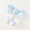 Unisex 5 Pairs Cotton Baby Boys Socks Newborn Solid Color Baby Girls Socks Sets 0-12M Infant Supplies Accessories Bebes