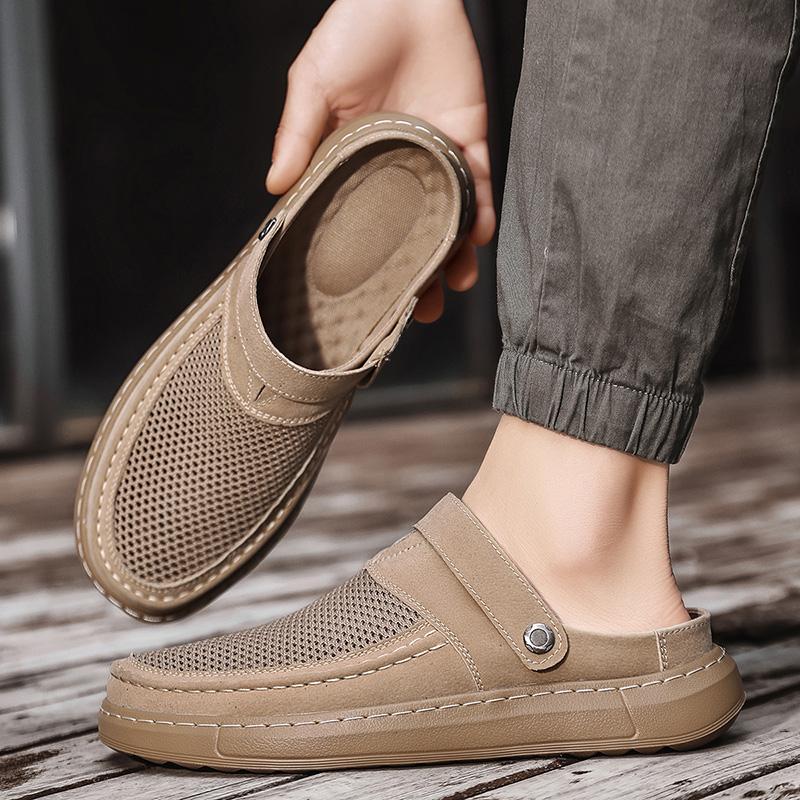 Fashion Handmade High-quality Summer Shoes Trendy  Designer Style Fashion Party Black and White Youth Trendy Comfortable Shoes