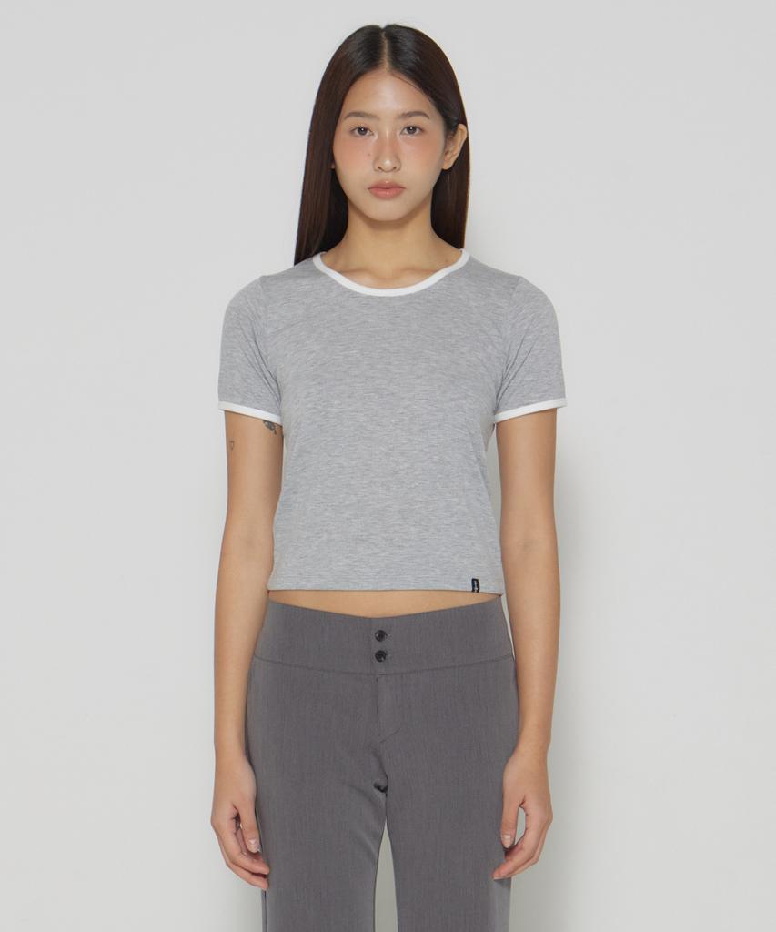DEARSTALKER D. Basic Ringer U Neck T - 8 Color