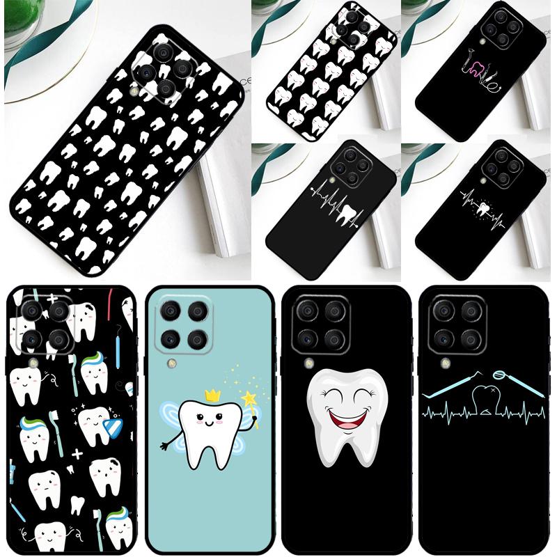 Zahnarzt Zahn Zähne Zahnarzt Abdeckung Für Samsung Galaxy M20 M30s M33 M13 M23 M53 M15 M55 M31 M51 M14 M34 M54 M32 M52 Hülle
