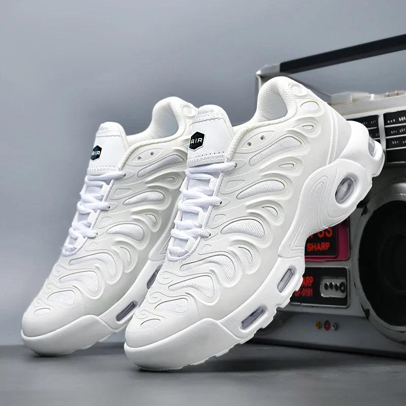 Herren Laufschuhe Marke Casual Sneakers Outdoor Joggen Bequemes Gehen Lace-up Blade Freizeit Loafers Atmungsaktive Mode