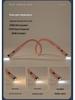 Portable Multi-Functional Neck Reading Light with Eye Protection for Students