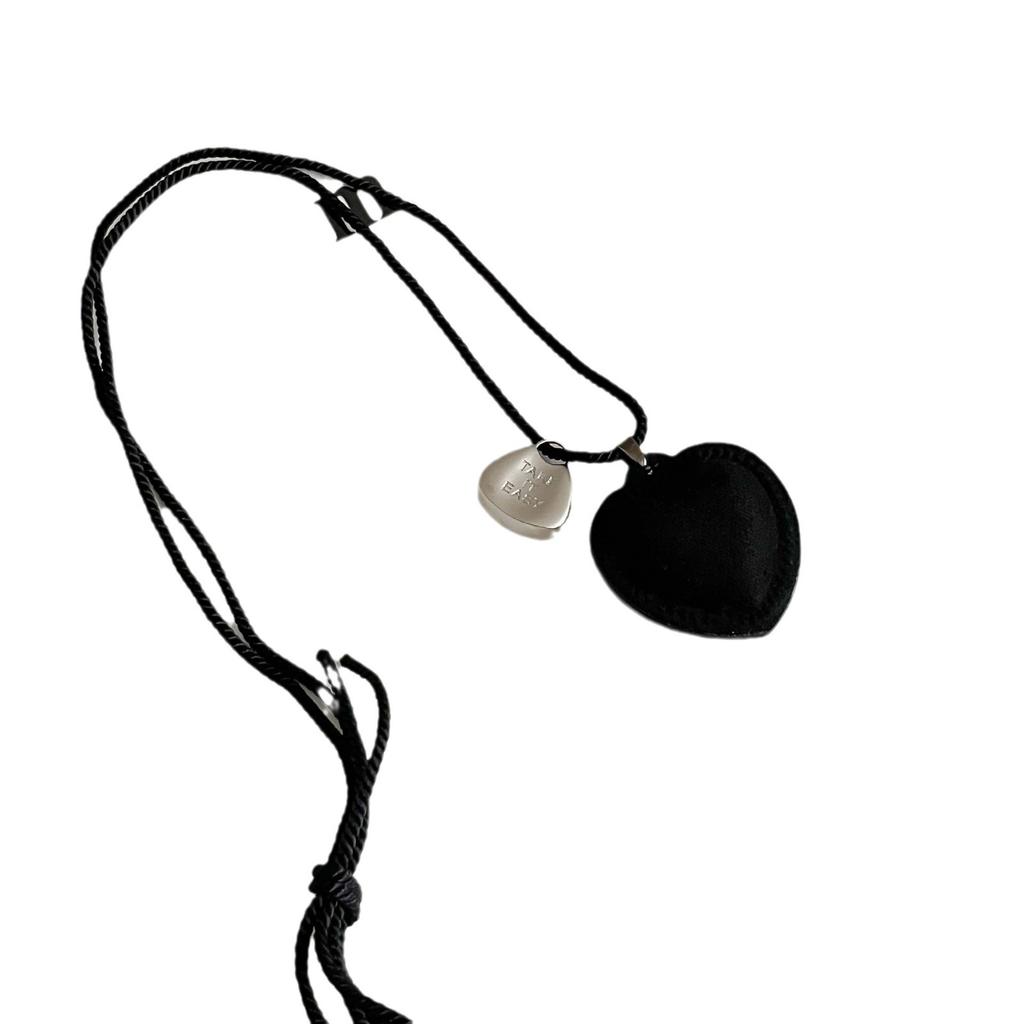 Ins Blogger Denim Love String Necklace New Fashion Trend Sweater Chain Niche Simple Neck Chain Women