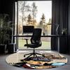 Sherlock Holmes Printed Round Rug Carpet Chair Rug Area Rug Entryway Doormats,for Office Chair Living Room Bedroom Kitchen Room.