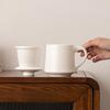 SUSHI CERAMICS Mutton-Fat Jade Porcelain Tea Separation Office Cup