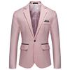 Pánský trendy top slim fit pohledný jarní a podzimní pánský oblek britský ležérní pánská bunda