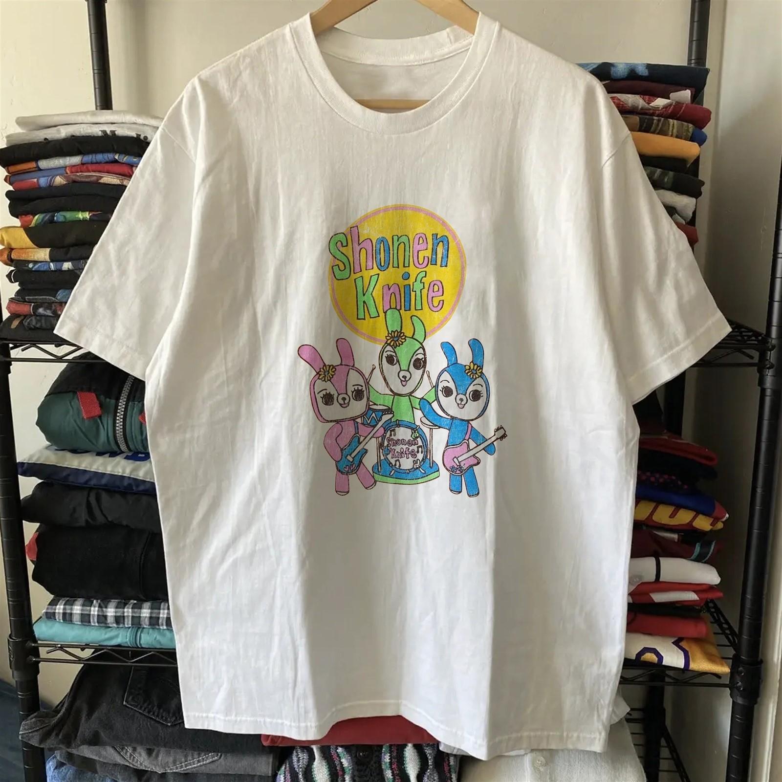 1997 Shonen Knife Aged T-Shirt White M M