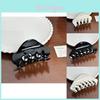 Stylish Large Acetate Hair Claw Clip For Thick Hair With Elegant Finish Ideal For Fashionable Women